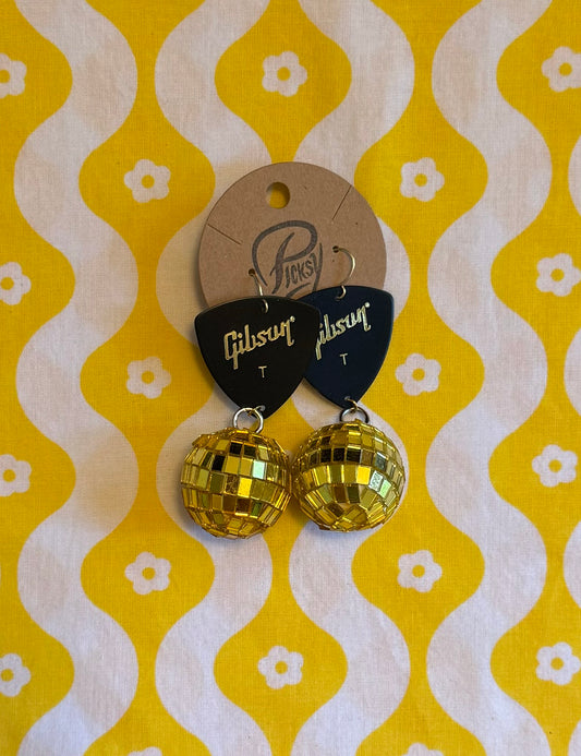 Black & Gold Disco Balls