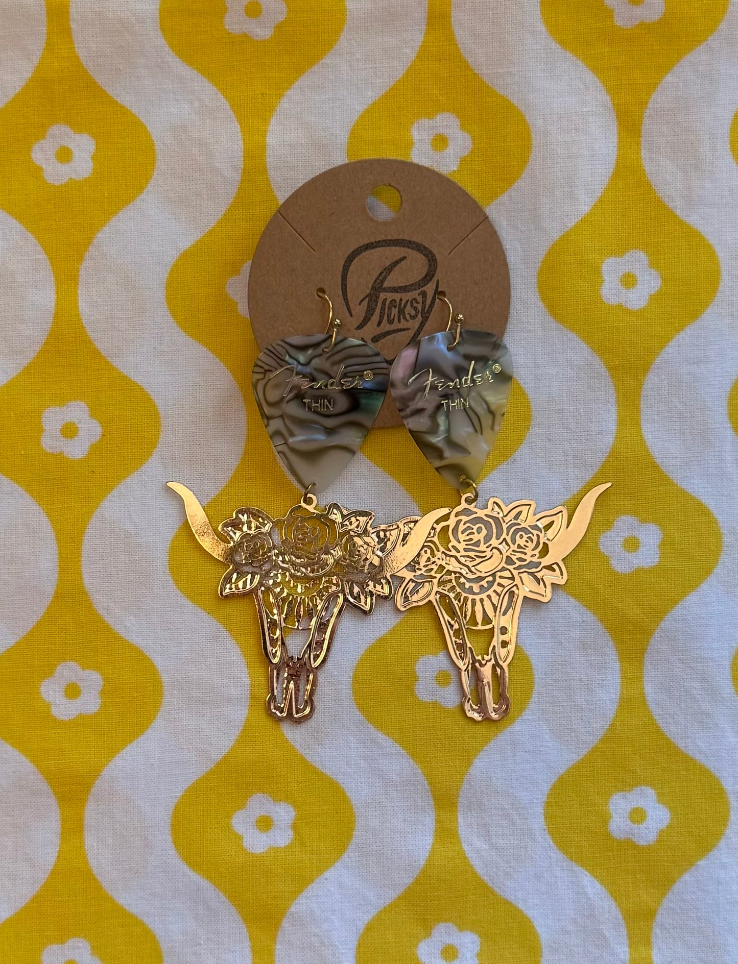 Abalone & Gold Cow