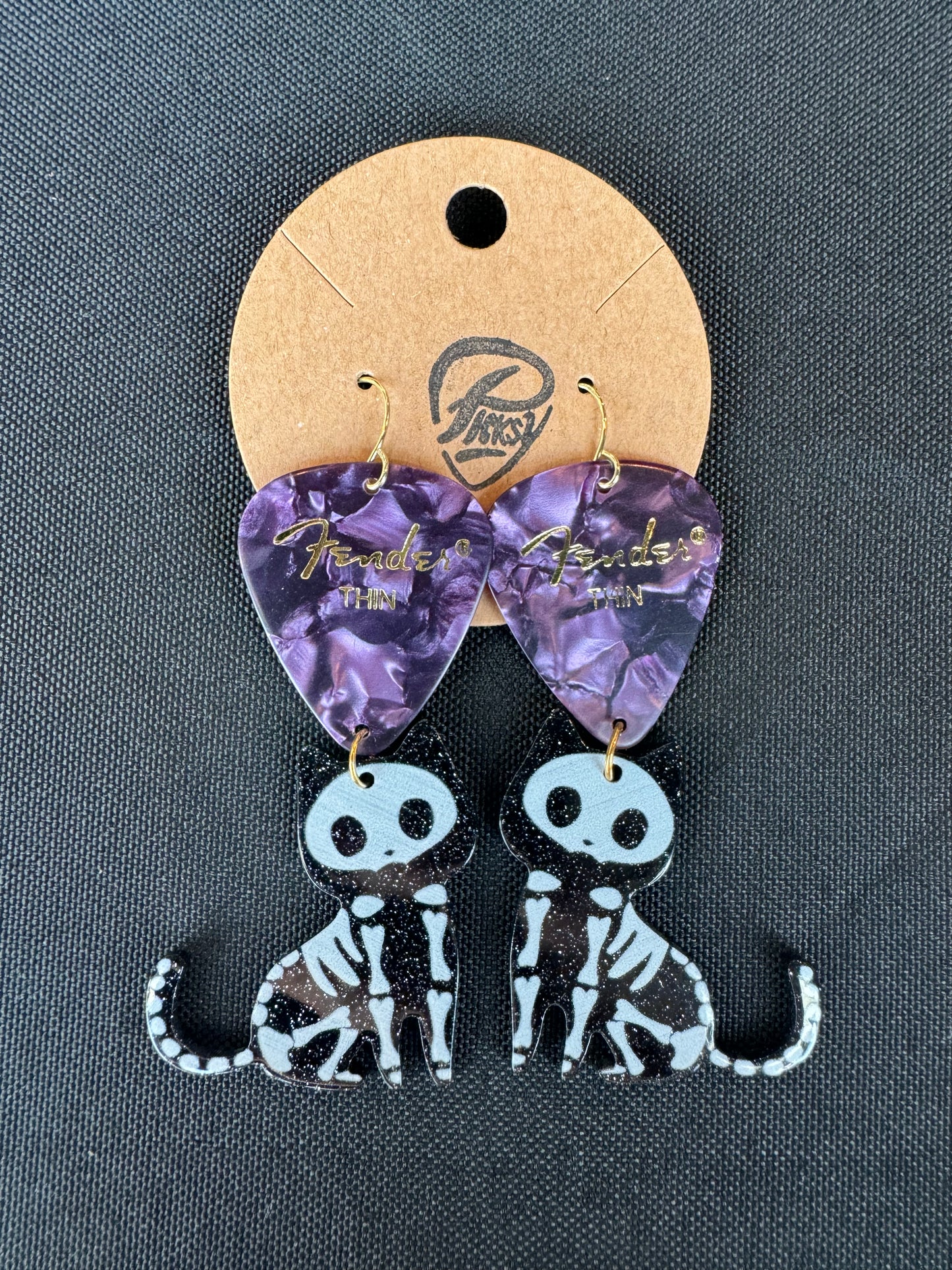 *Spooky* Cat Earrings