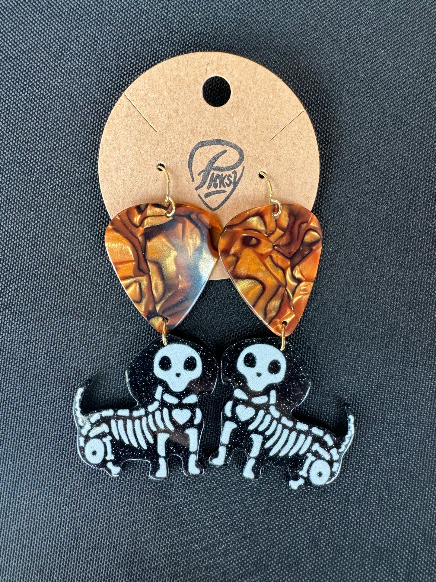 *Spooky* Dog Earrings