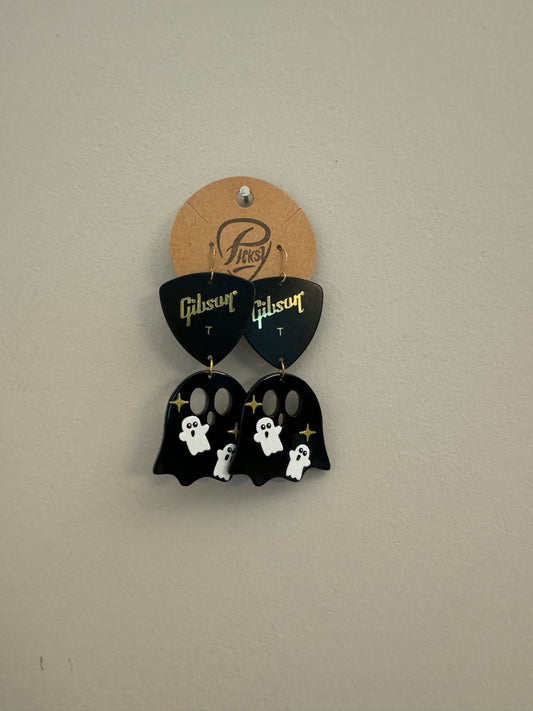 *Spooky* Ghost Earrings