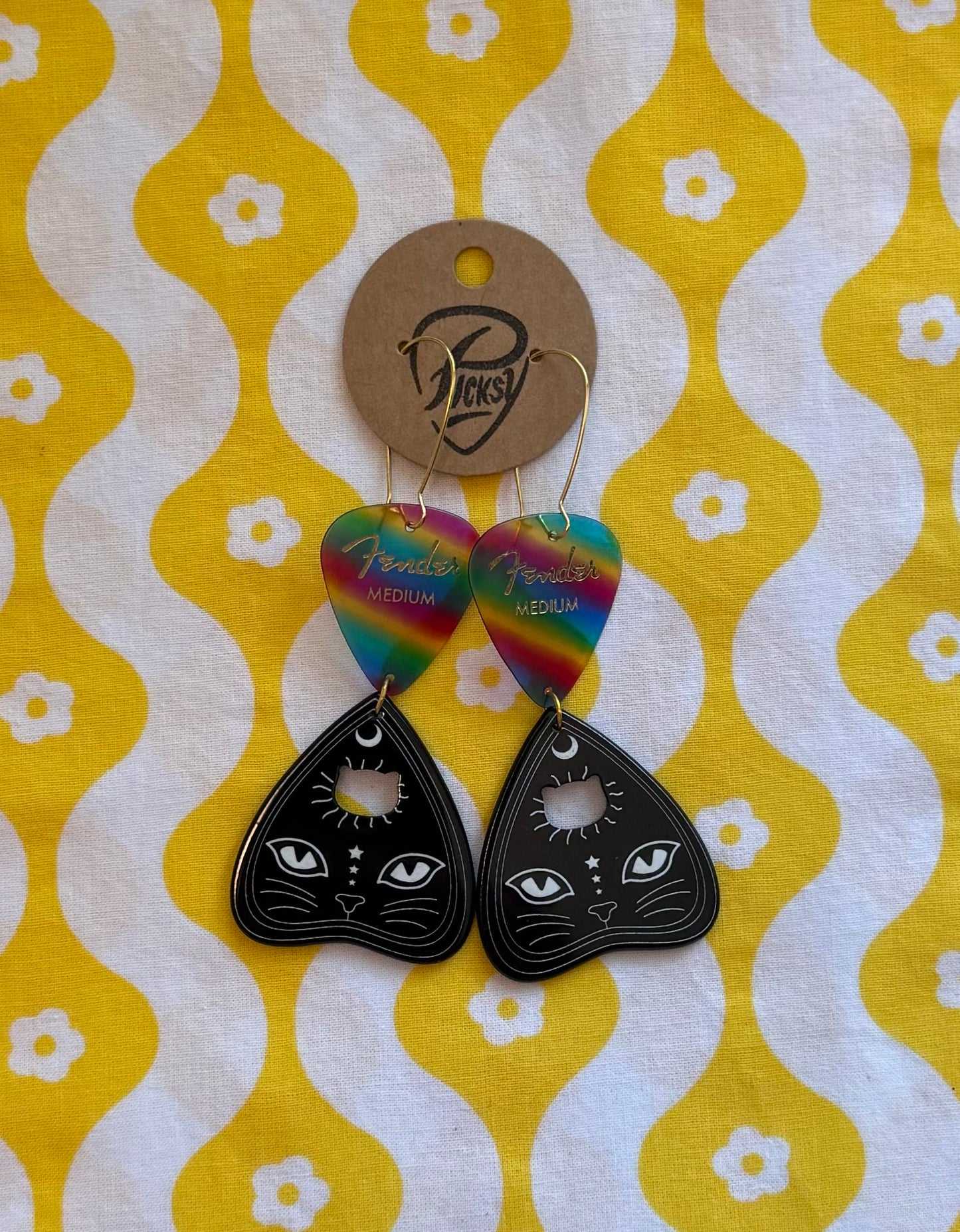 Rainbow Cat Planchette