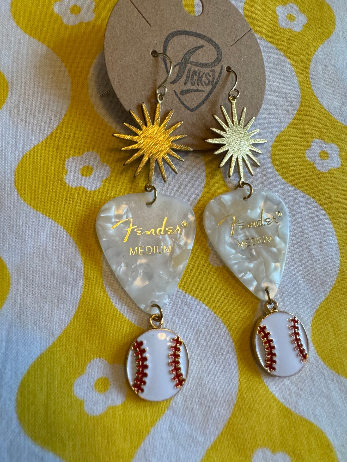 Baseball Earrings #2