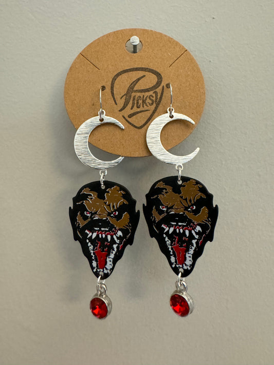 *Spooky* Werewolf Earrings