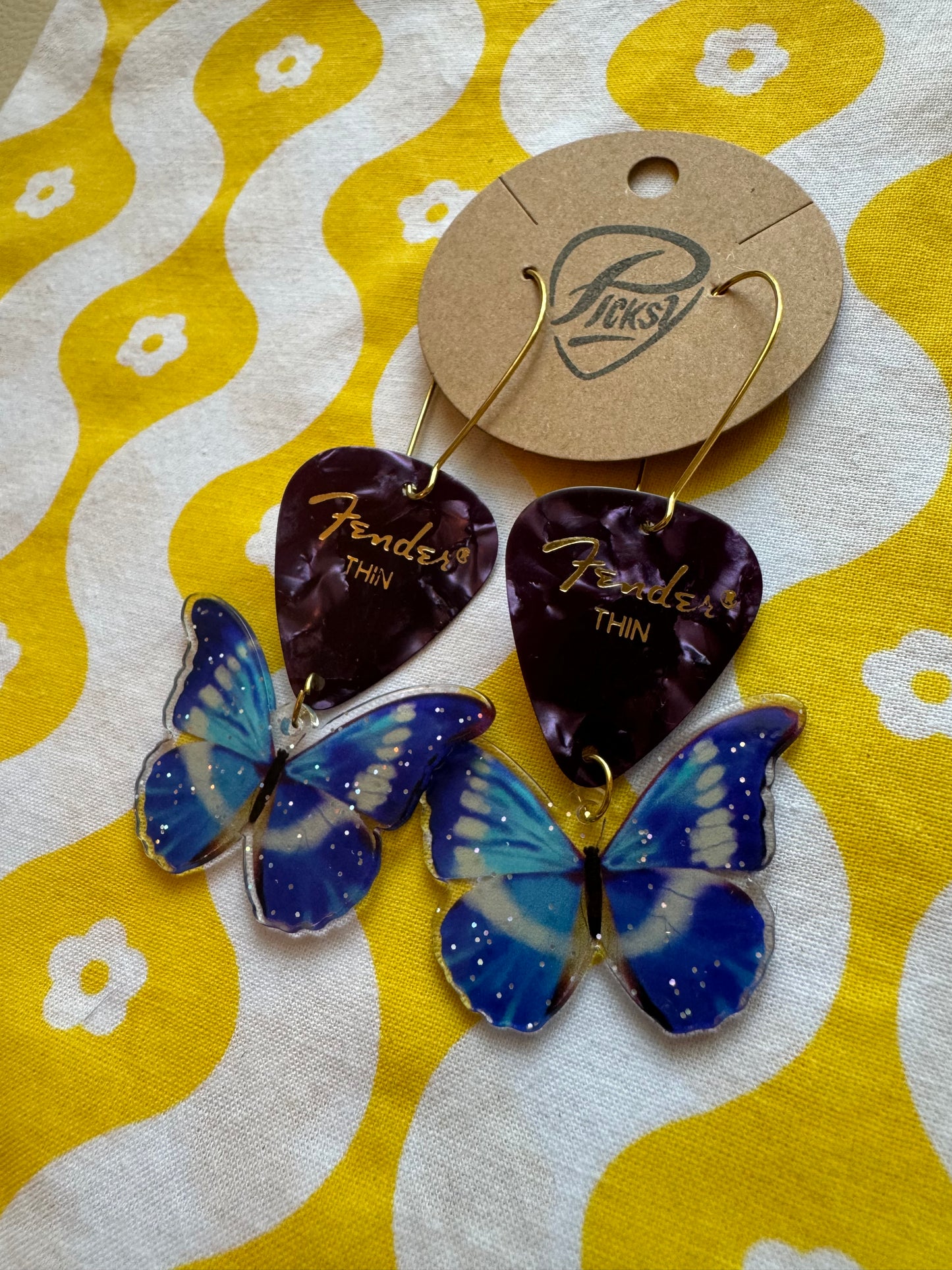 Purple & Blue Butterfly