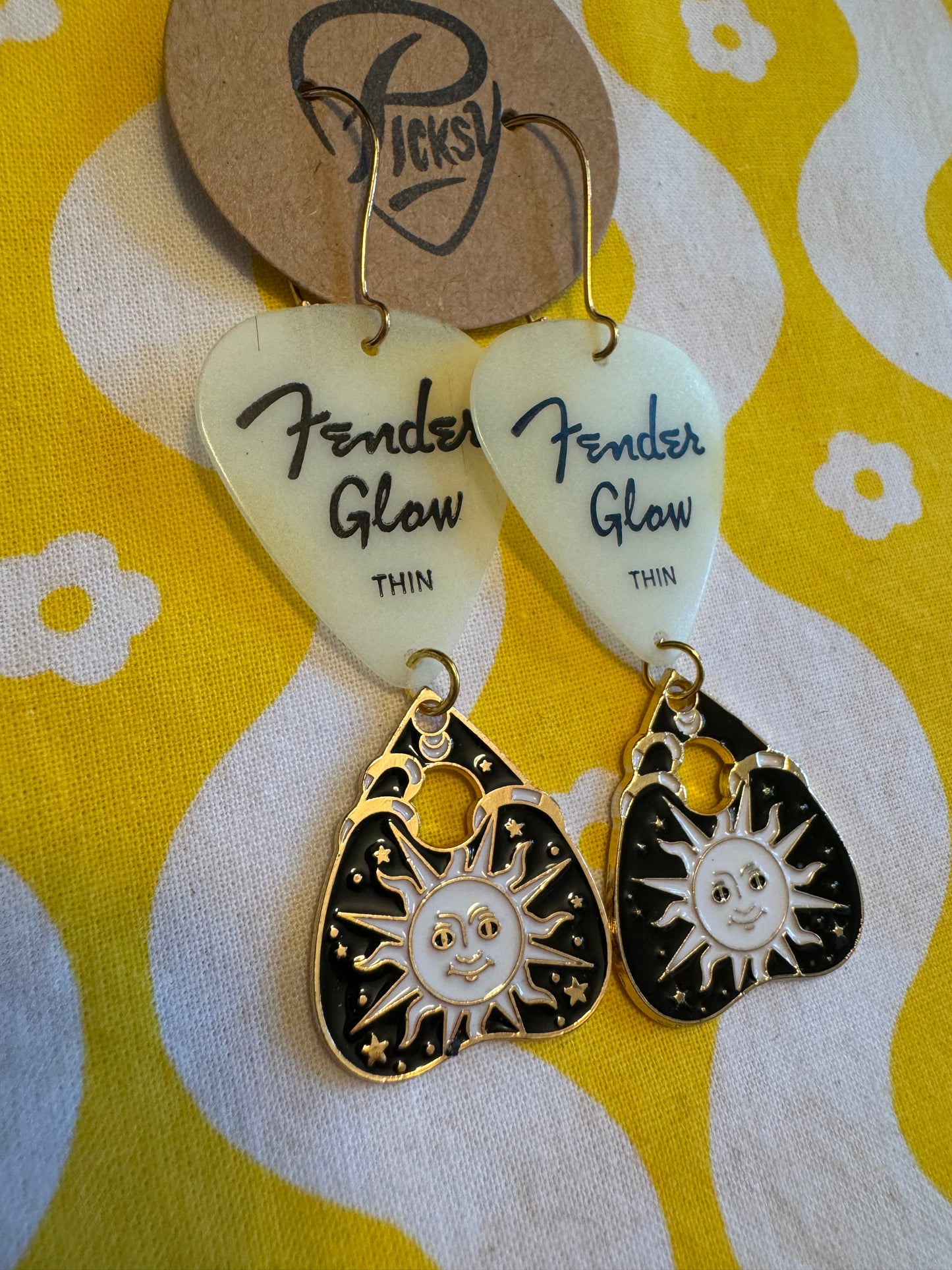 Glow in the Dark Sun Planchette