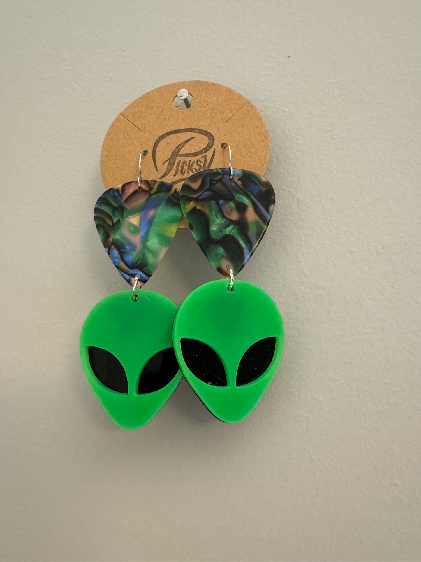 *Spooky* Alien Earrings