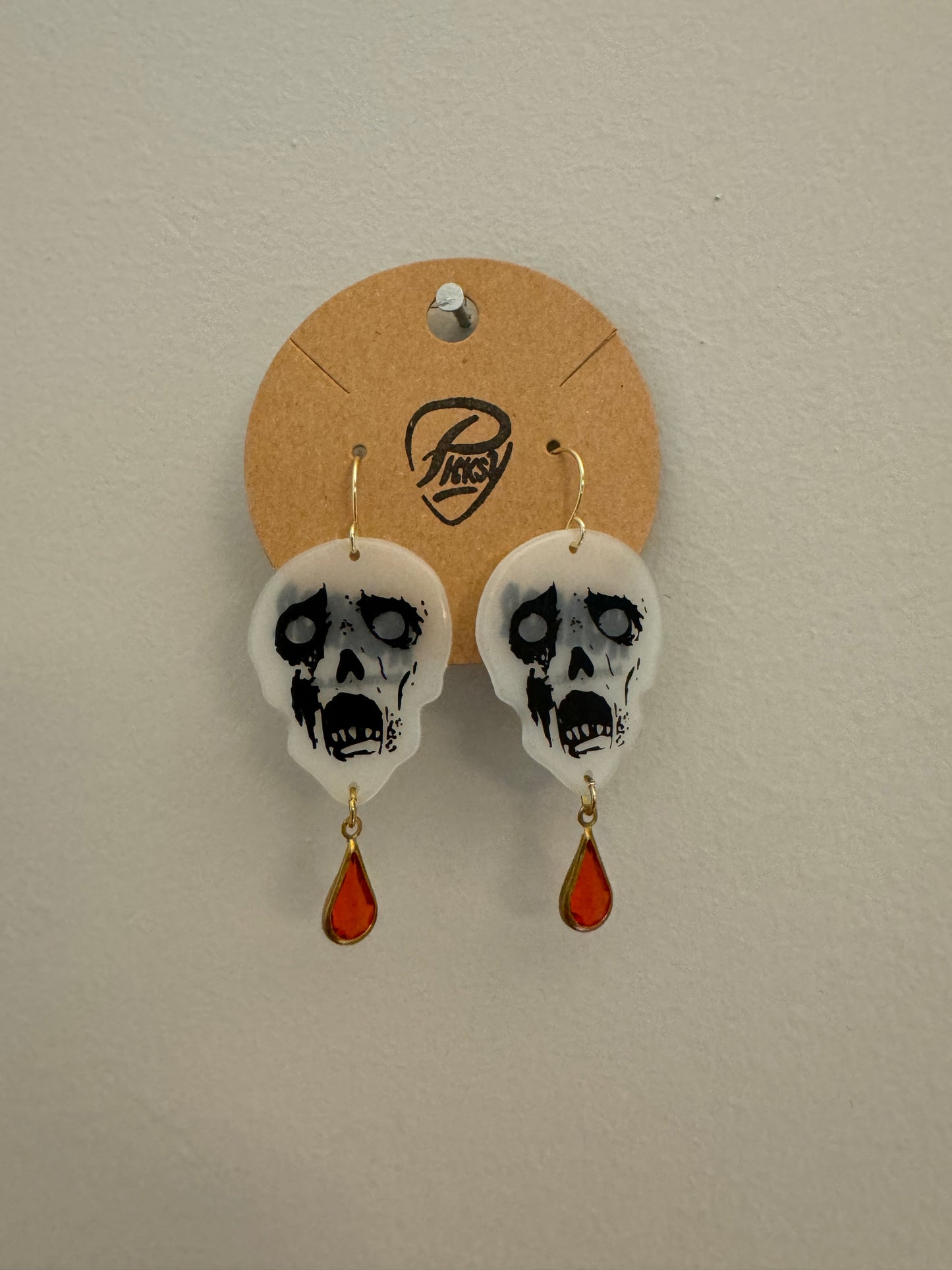 *Spooky* Glow in the Dark Zombie Earrings