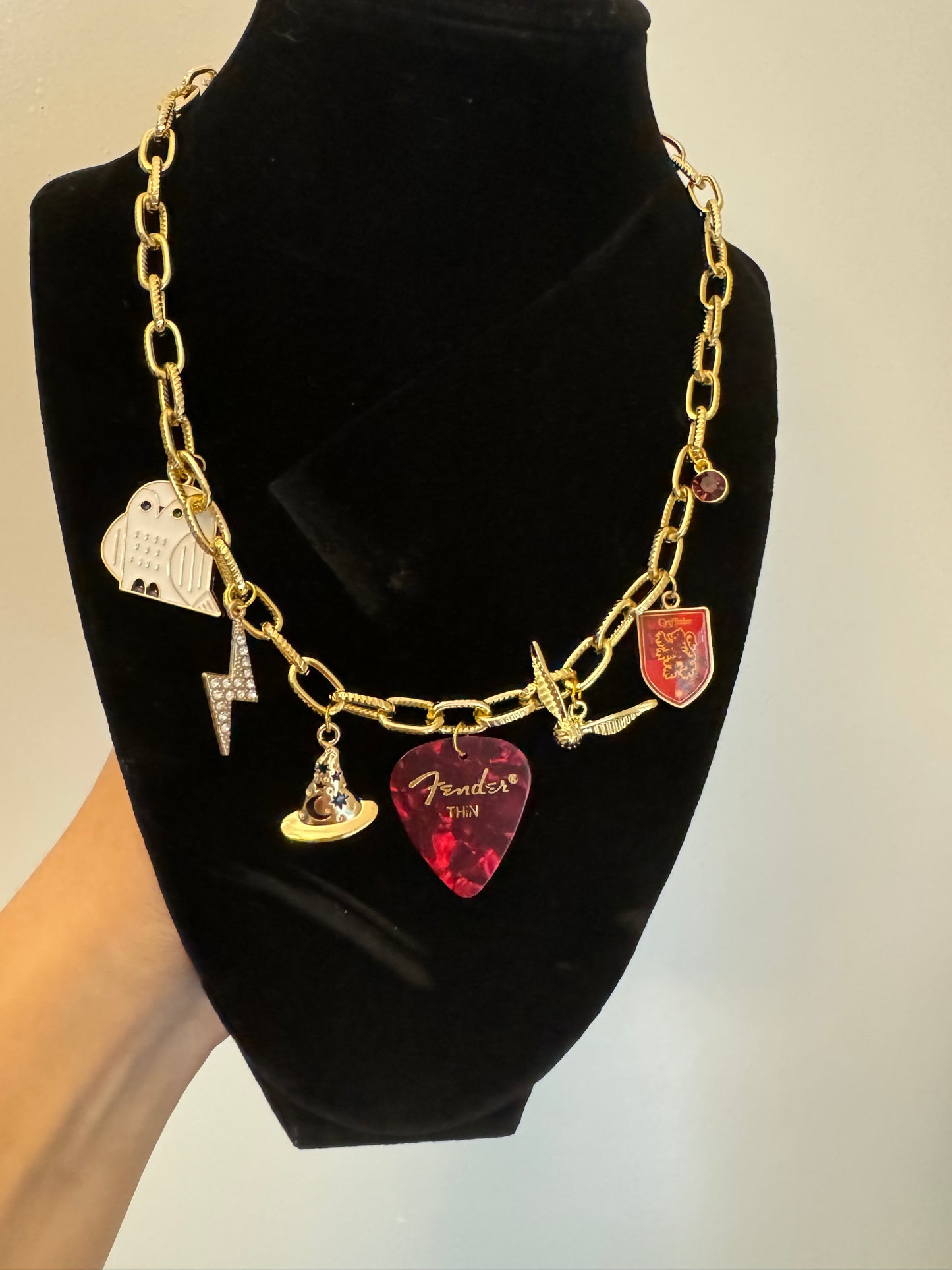 *Spooky* Charm Necklace Gryffindor