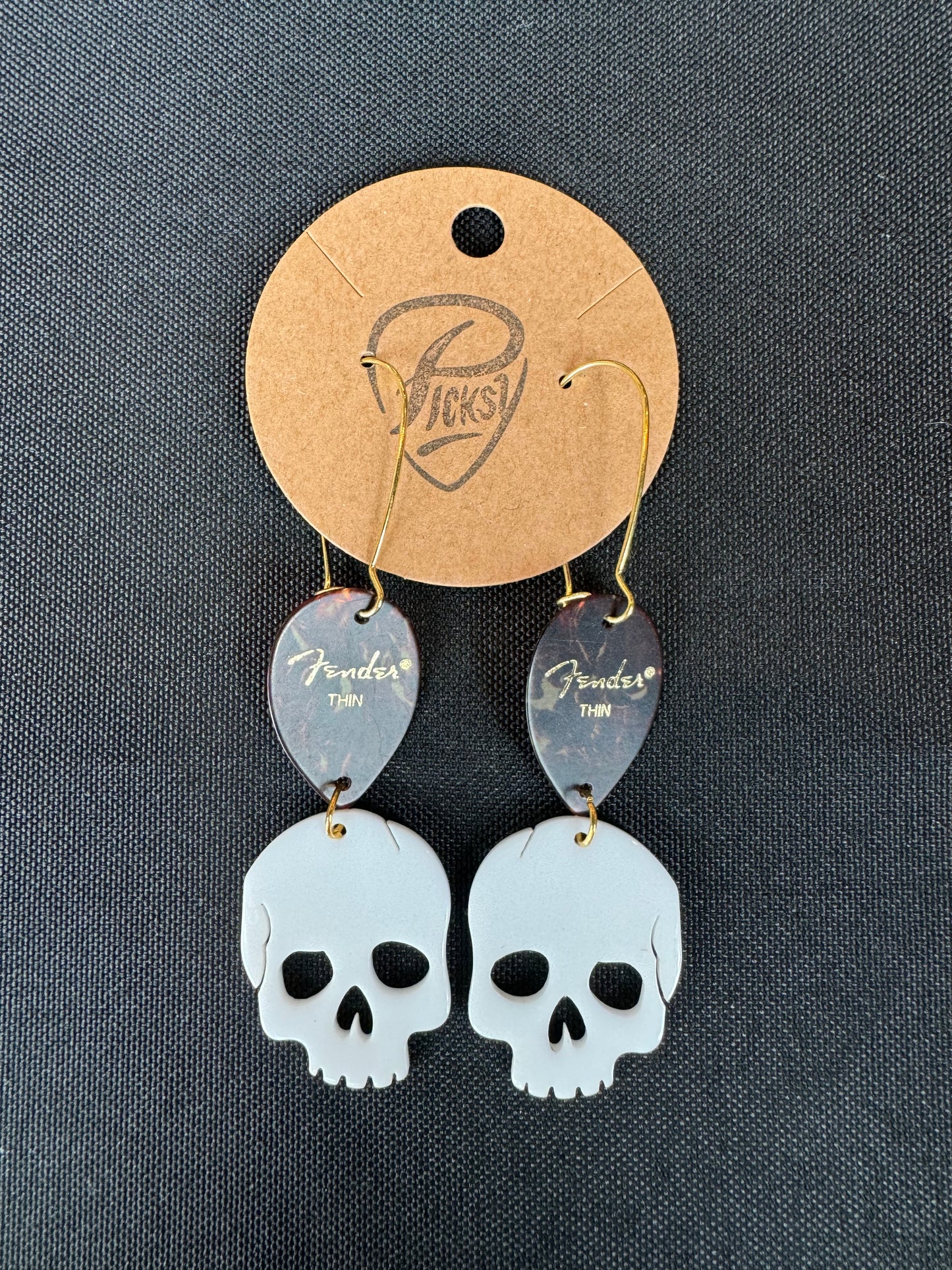 *Spooky* Skull Earrings